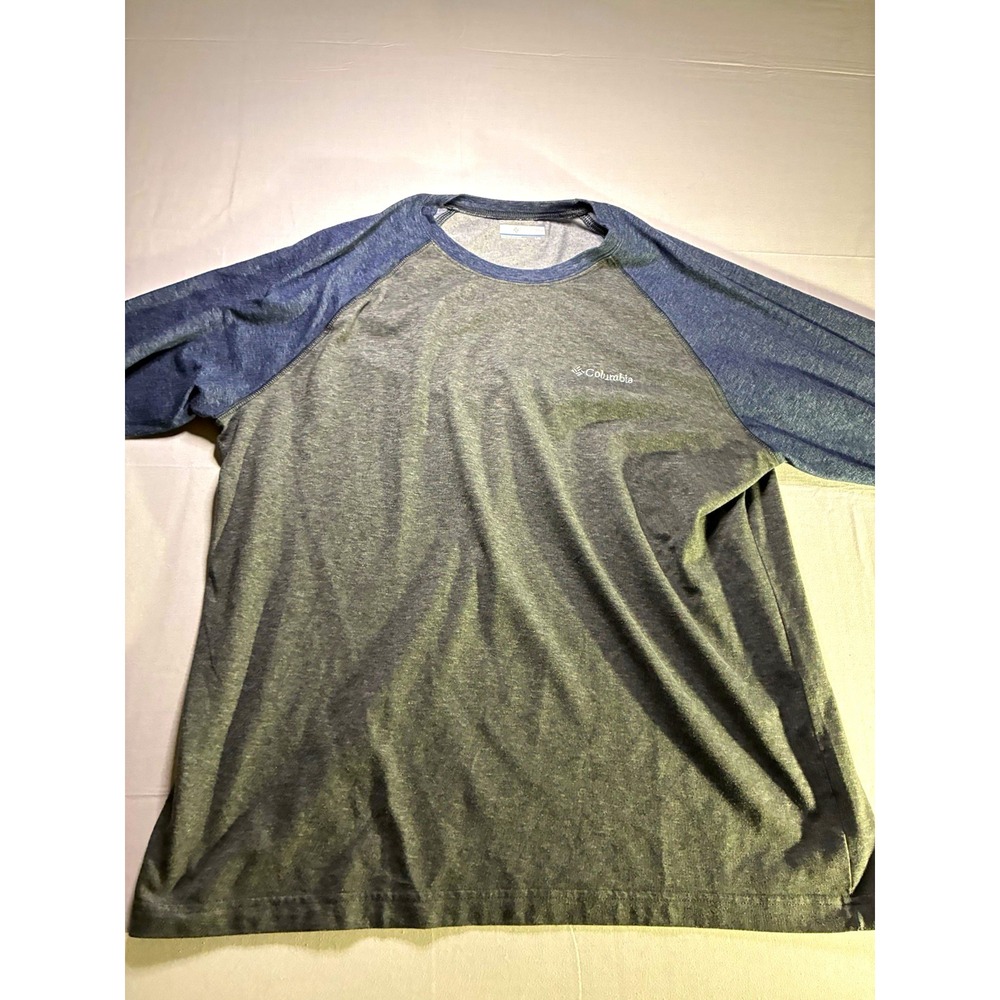 Columbia Omni-Wick Men's L Moisture Wicking Raglan Long Sleeve Tee